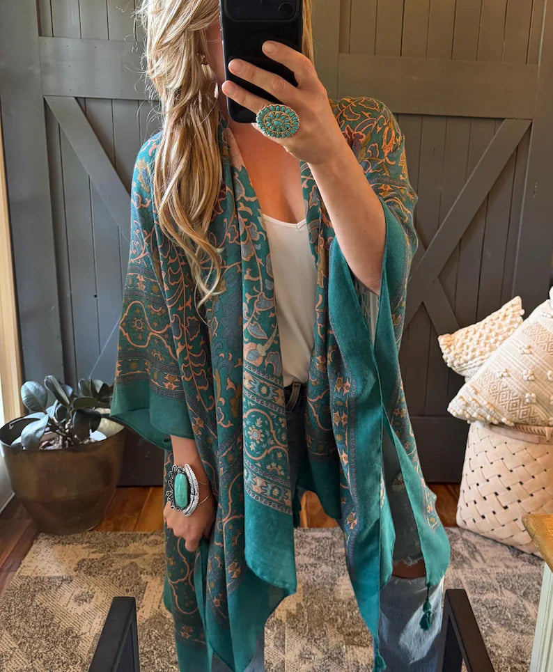 Dolan Boho Kimono Cardigan (Copy) - Lavender Tribe