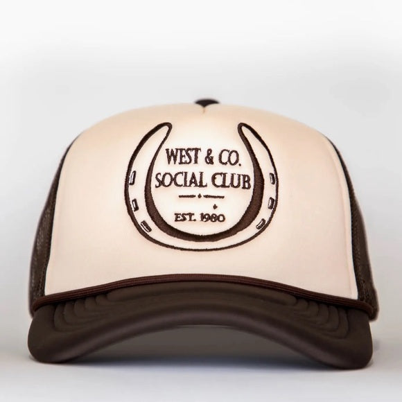 Horseshoe Western Rodeo Trucker Hat