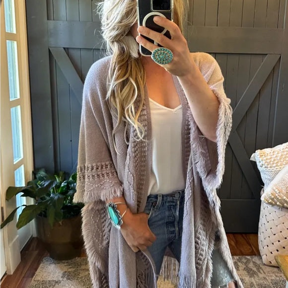 Blond Model Western Clothing Outfit