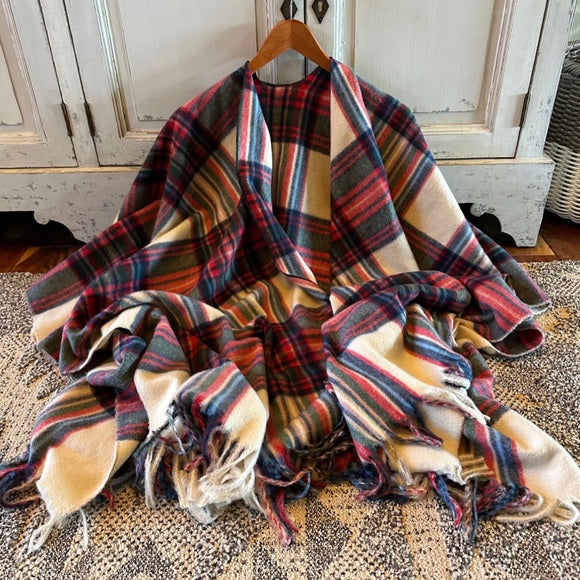 Knoxville Cozy Plaid Cardigan Sweater
