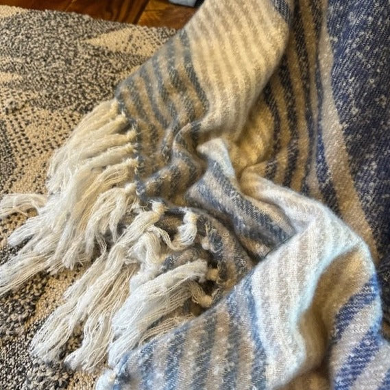 Tumwater Bohemian Knit Fringe Cardigan Sweater