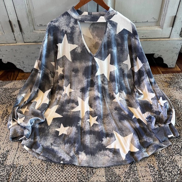 Talulla Star Print Lounge Top