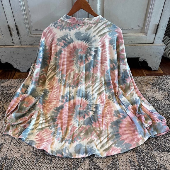 Talulla Tie Dye Print Lounge Top
