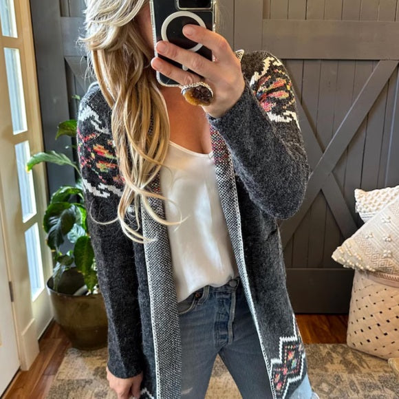 Rock Springs Hooded Cardigan Sweater