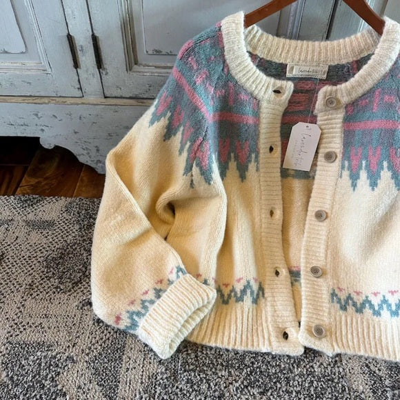 Faire Isle Cardigan Sweater