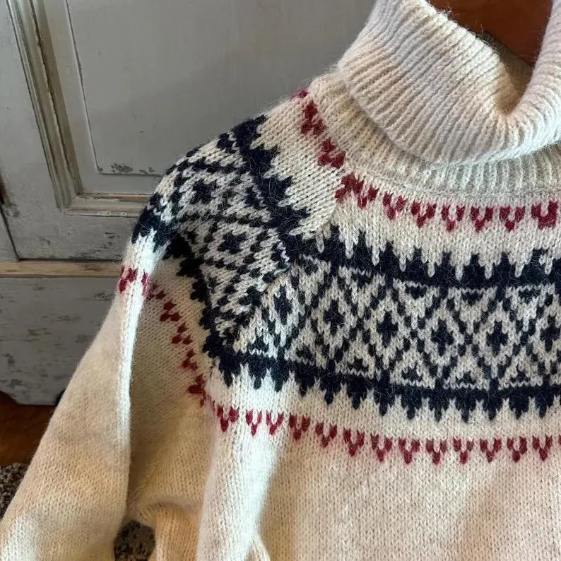 Fair Isle Knit Sweaters - Cardigans or Pullovers