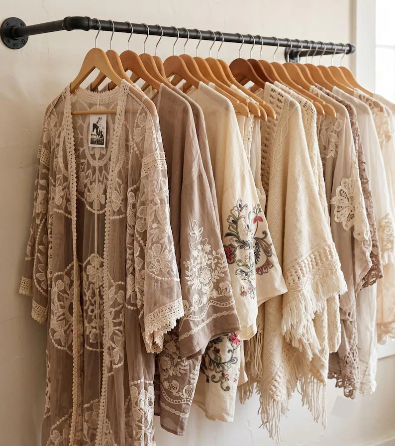 Sweetwater Bohemian Embroidered Cardigan (Copy) - Lavender Tribe
