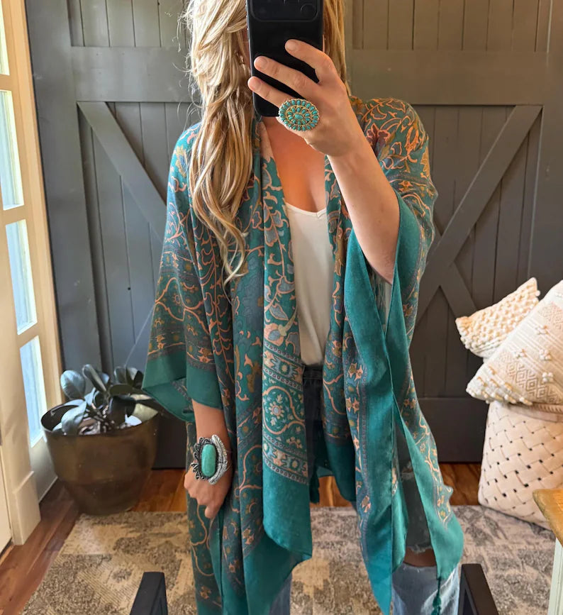 Dolan Boho Kimono Cardigan (Copy) - Lavender Tribe