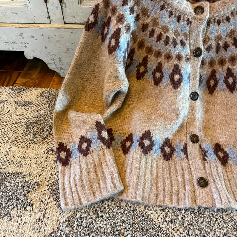 Lightweight Knit Toggle Button Cardigan (Copy) - Lavender Tribe