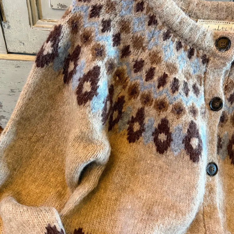 Lightweight Knit Toggle Button Cardigan (Copy) - Lavender Tribe