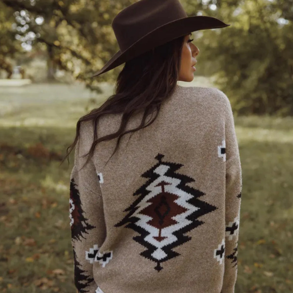 Forks Western Pullover Sweater