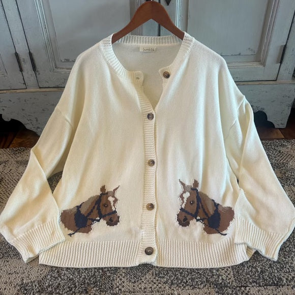 Hanging Derby Horse Sweater