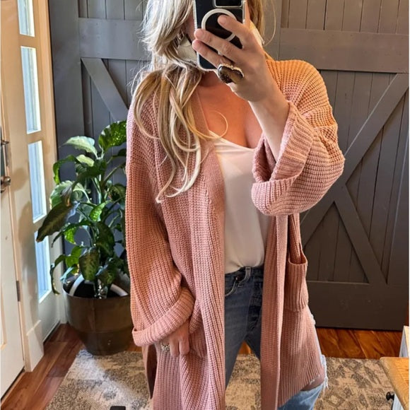 Gleed Oversized Cozy Knit Cardigan Sweater