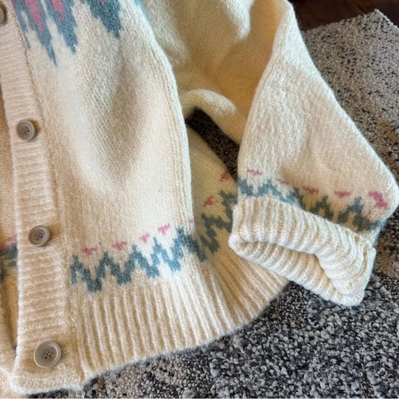 Faire Isle Cardigan Sweater