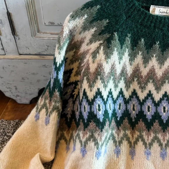Icelandic Pullover Wool Sweater